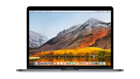 Macbook highsierra homescreen saver half