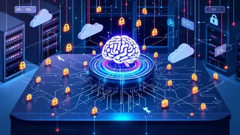 Us datacenter ai brain ssl shields cloud encryption security