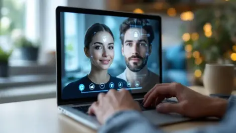 Facial recognition laptop match secure face scan uk home office