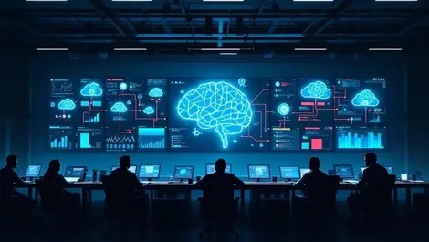 Global socc night ai brain cloud alerts multinational team